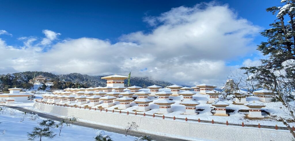 Golden path to Bhutan